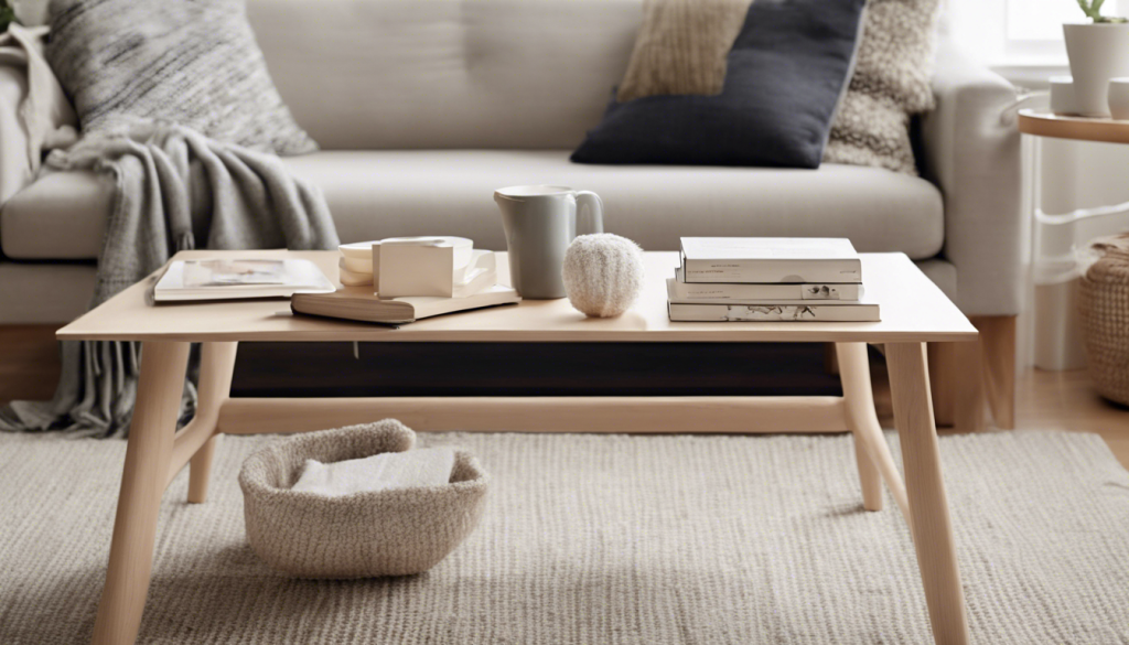 A Comprehensive Guide to Nordic-Style Coffee Tables: Elegance Meets Functionality